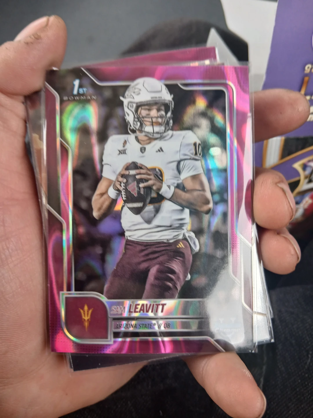 1st Bowman Chrome Football Cards Lot - photo 4