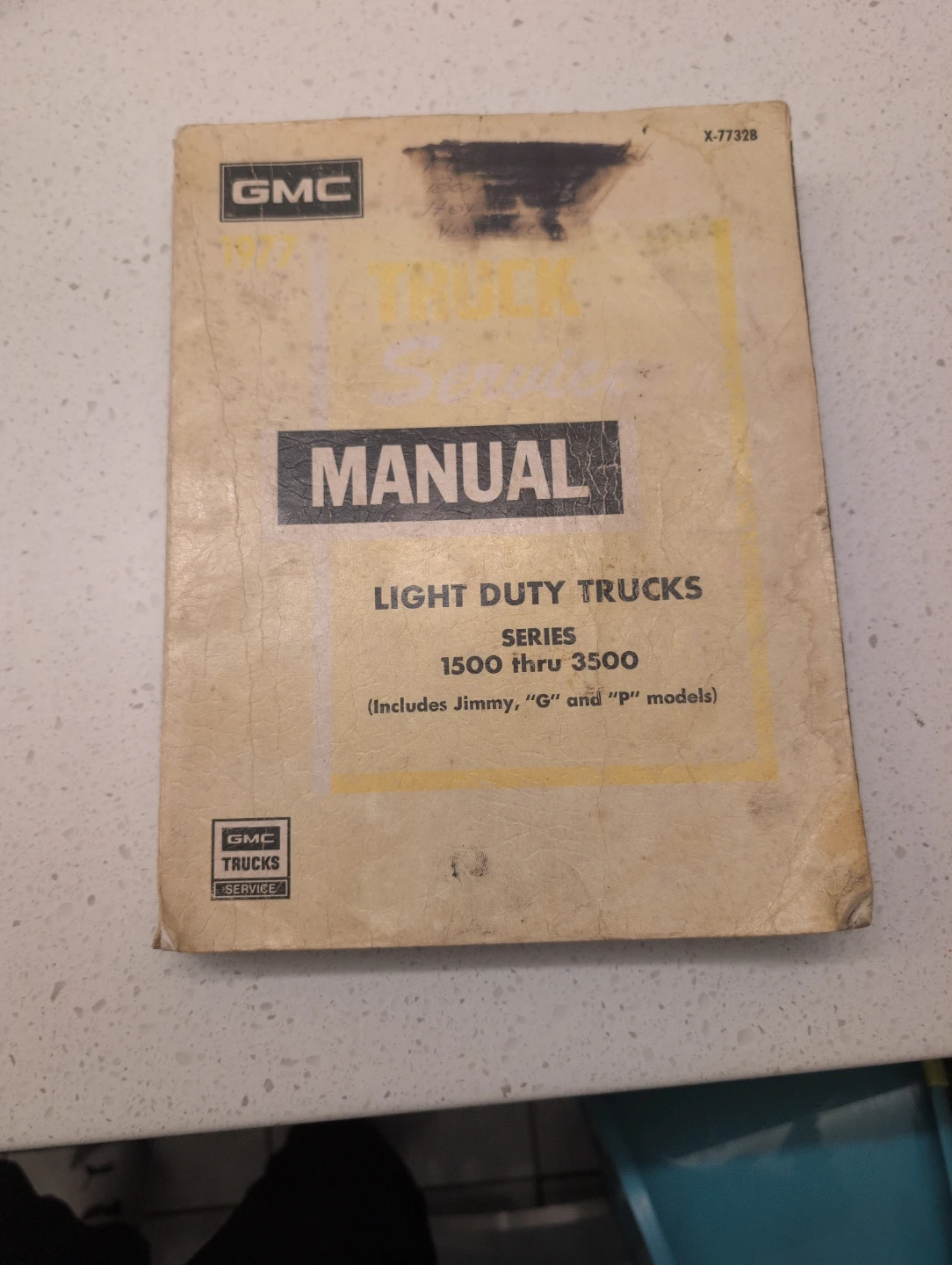 GMC Light Duty Trucks Service Manual 1500-3500 Series