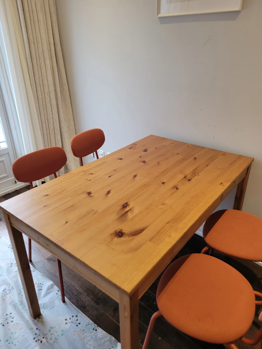 IKEA HÄGERNÄS  Dining Table - Pine - photo 3