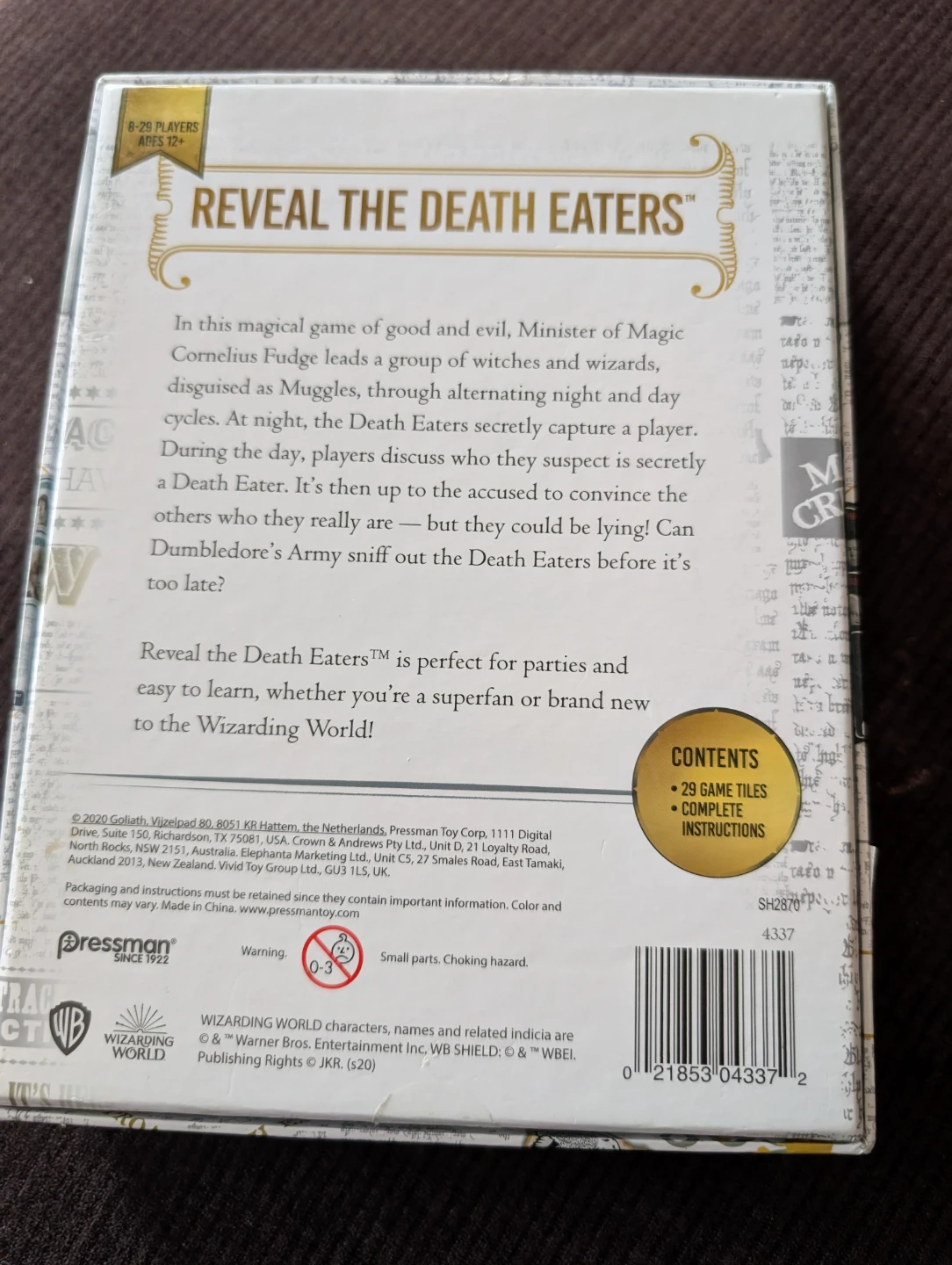 Harry Potter Reveal The Death Eaters Social Deduction Game - photo 2