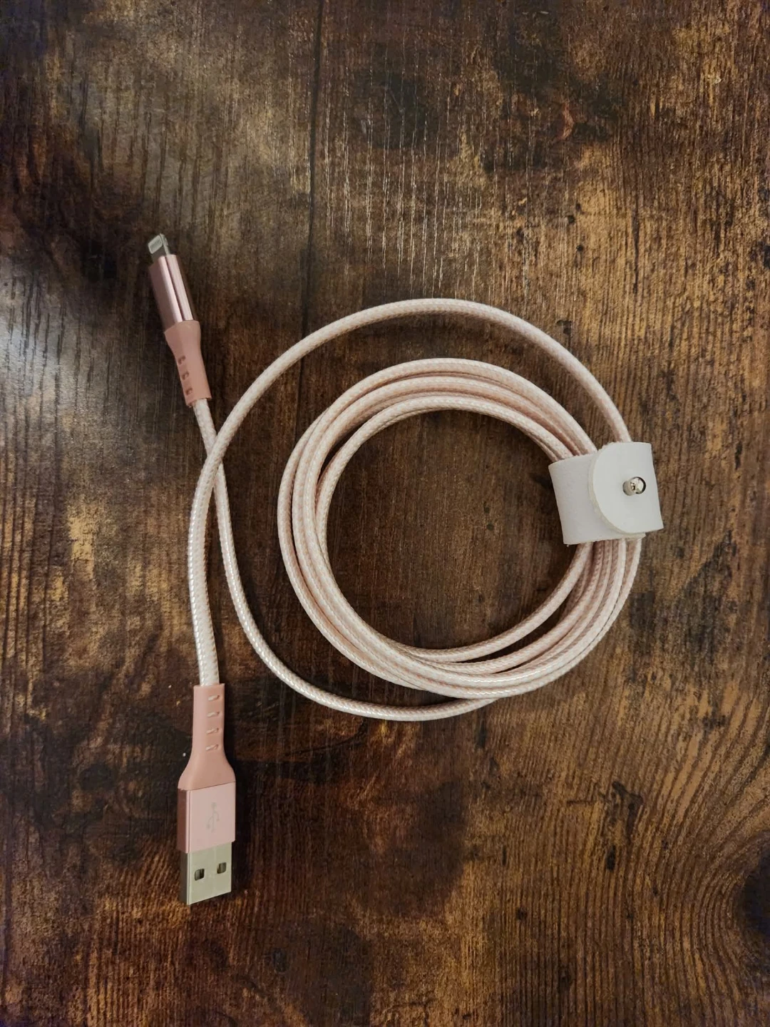 6 Ft Pink Apple Fast Charging Cable
