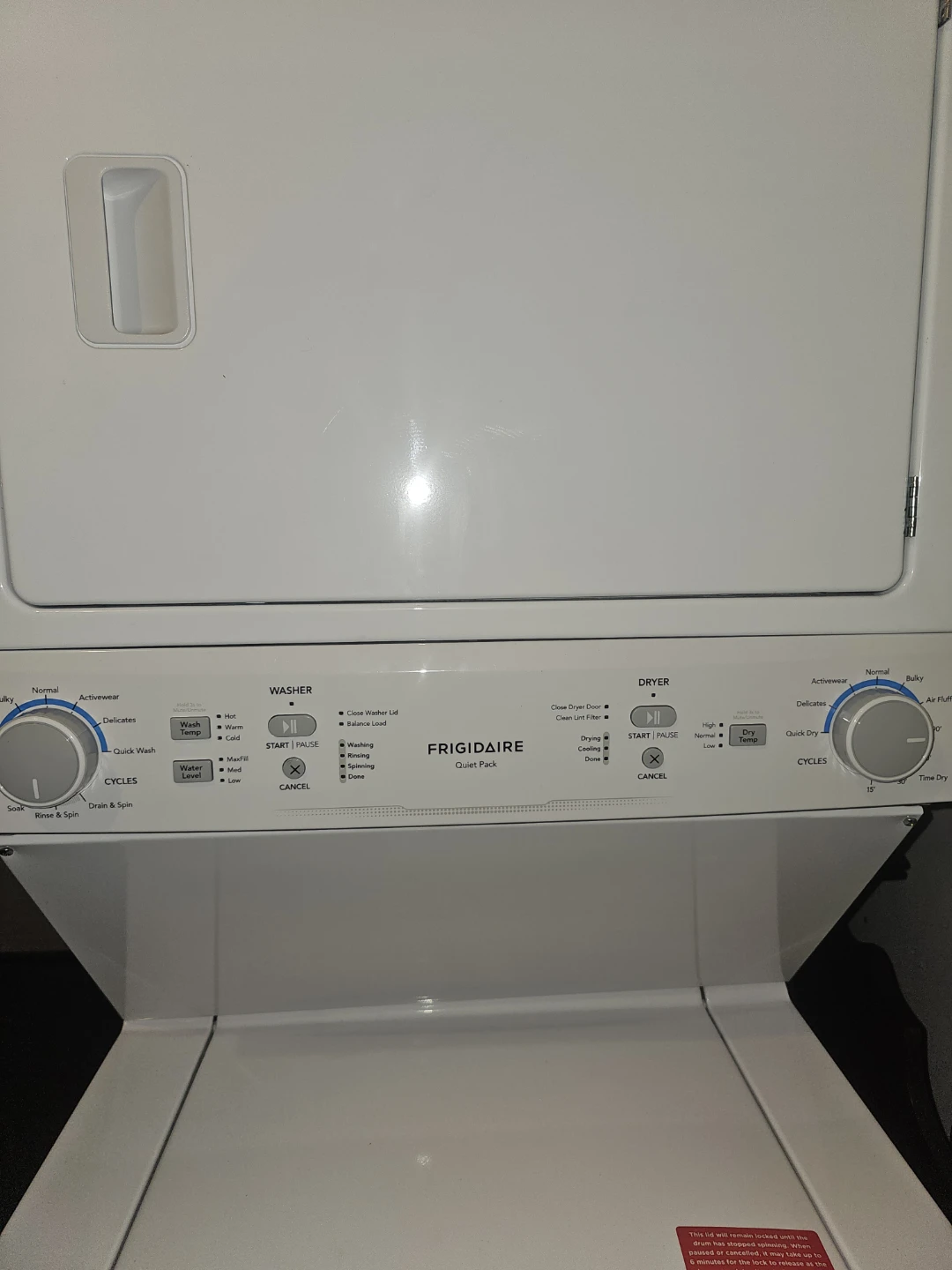 Frigidaire Stackable Washer and Dryer - photo 2