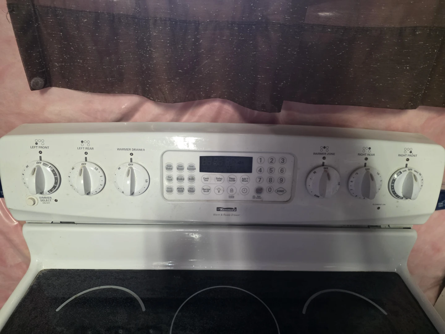 White Kenmore Electric Stove - photo 4