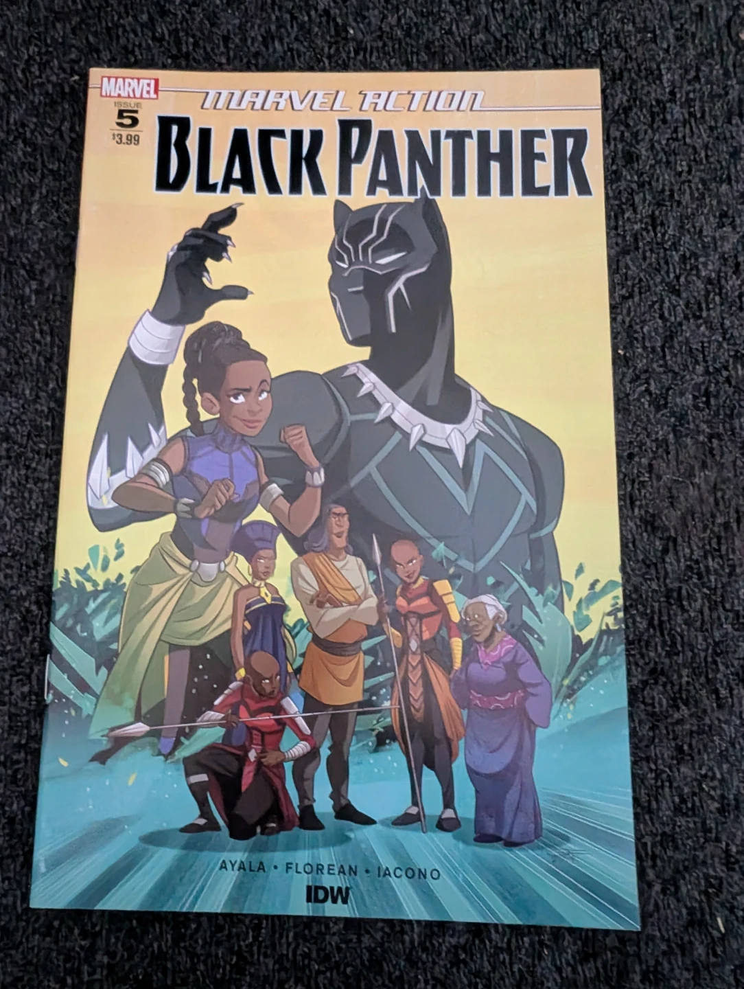Marvel Action Black Panther Comic Books Issues 2, 3, 4, 5, 6 - photo 4