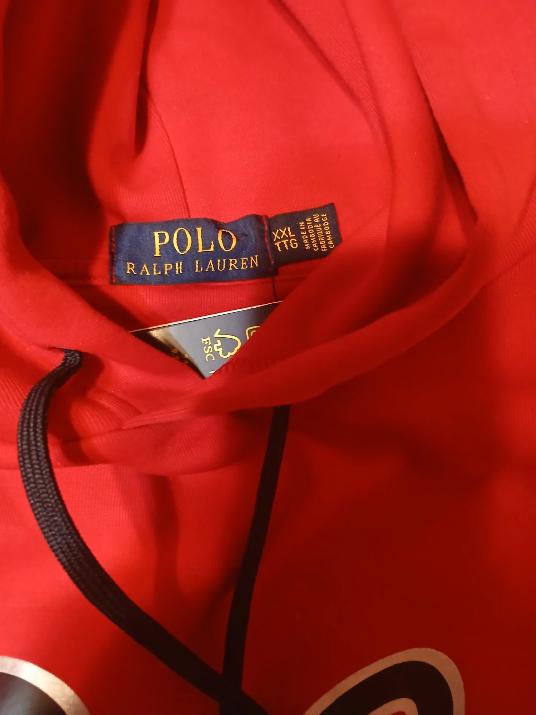 Polo Ralph Lauren Red Hoodie XXL - photo 2