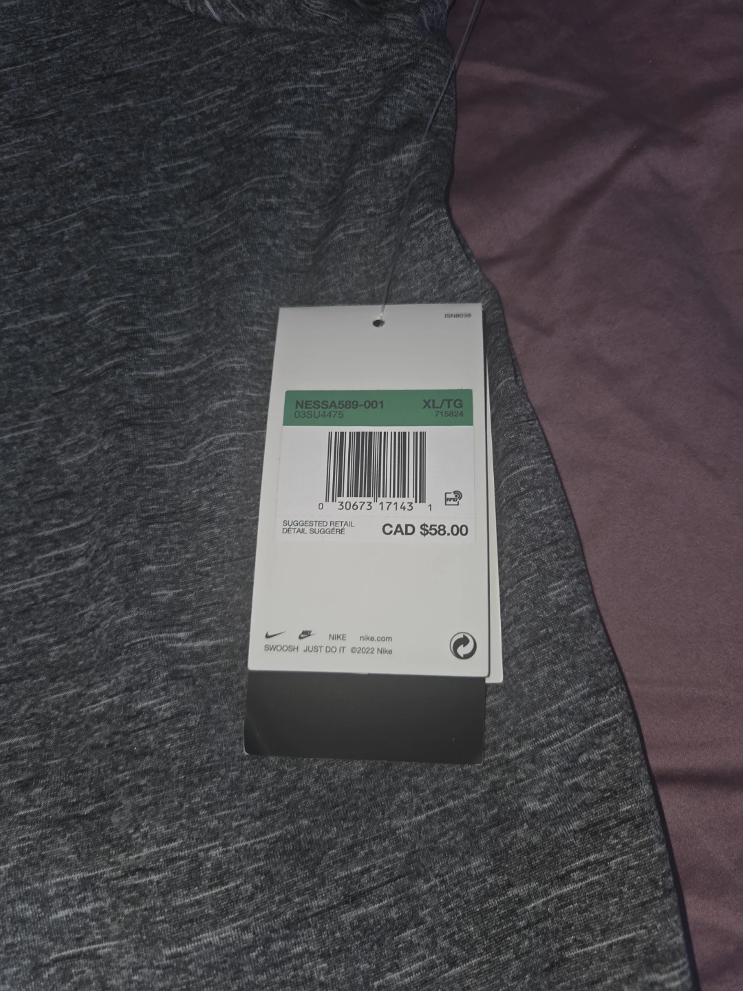 Nike Grey Dri-FIT Hoodie - photo 2