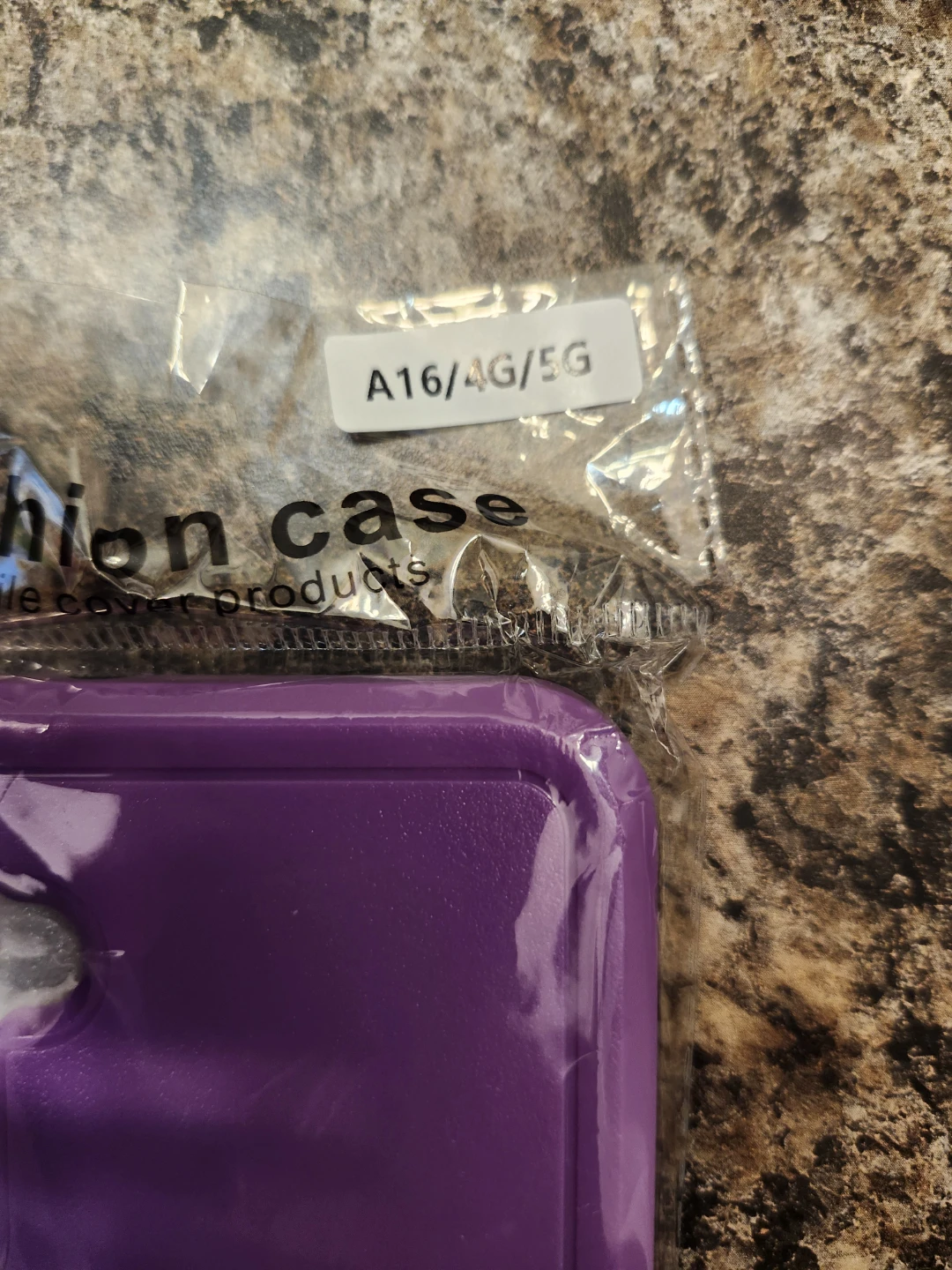 Purple Fashion Phone Case for A16/4G/5G🌱 - photo 2