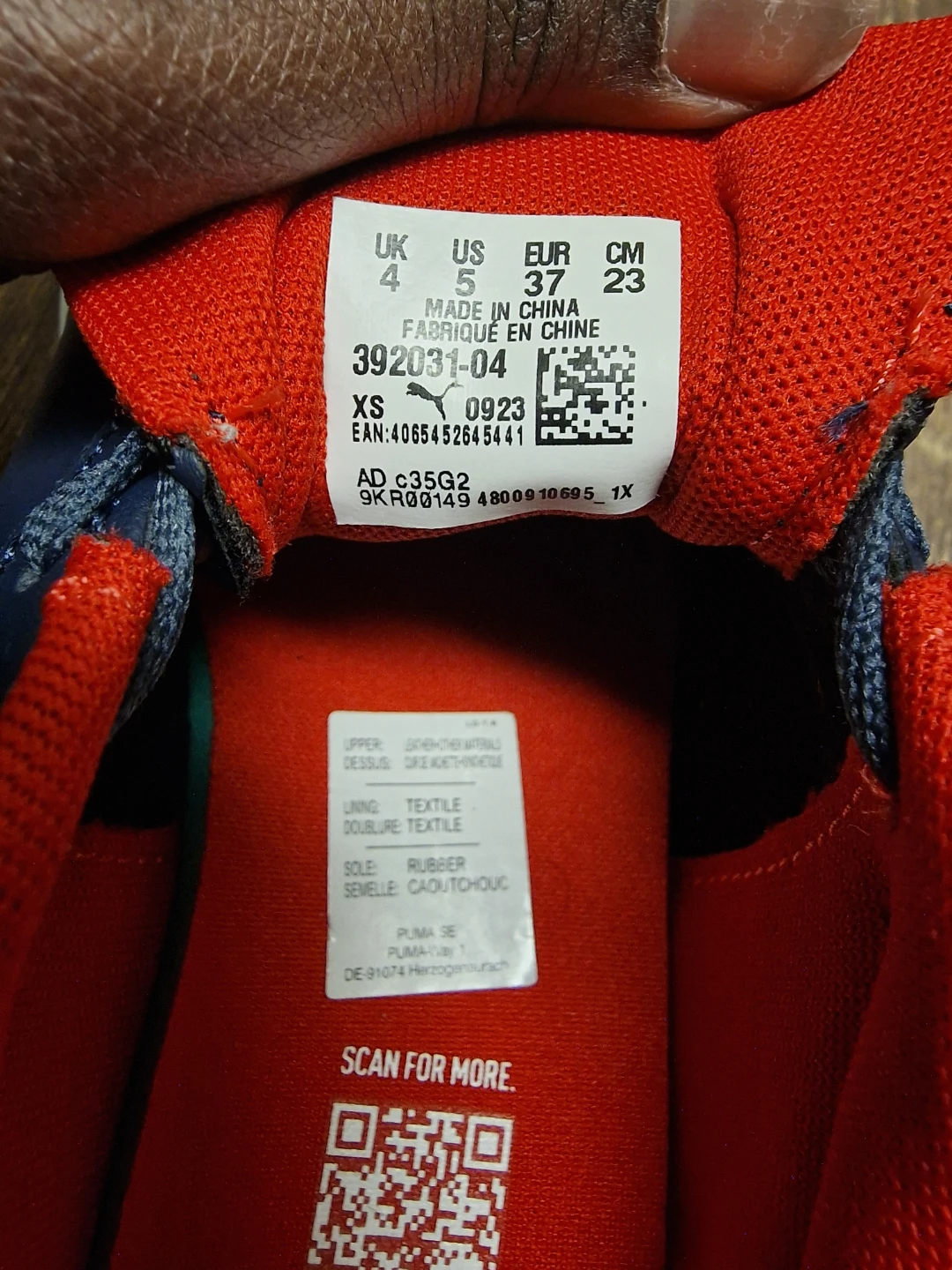 Puma Smash V2 Sneakers - Blue/Red/White