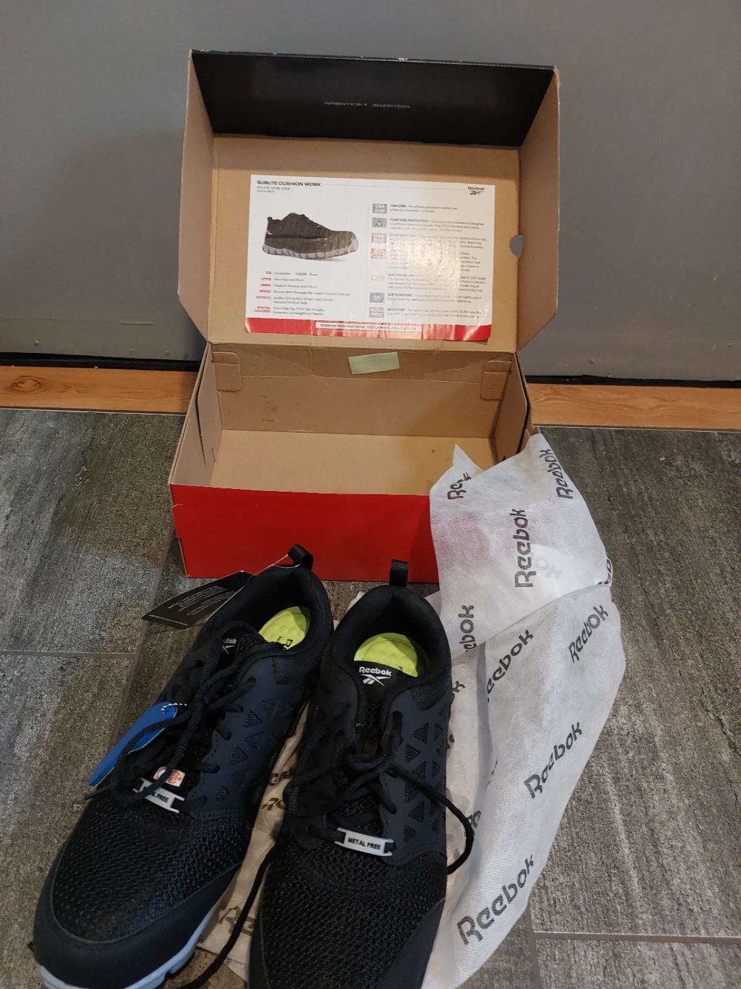 Reebok Men's Sublite Cushion Work Shoes - photo 3