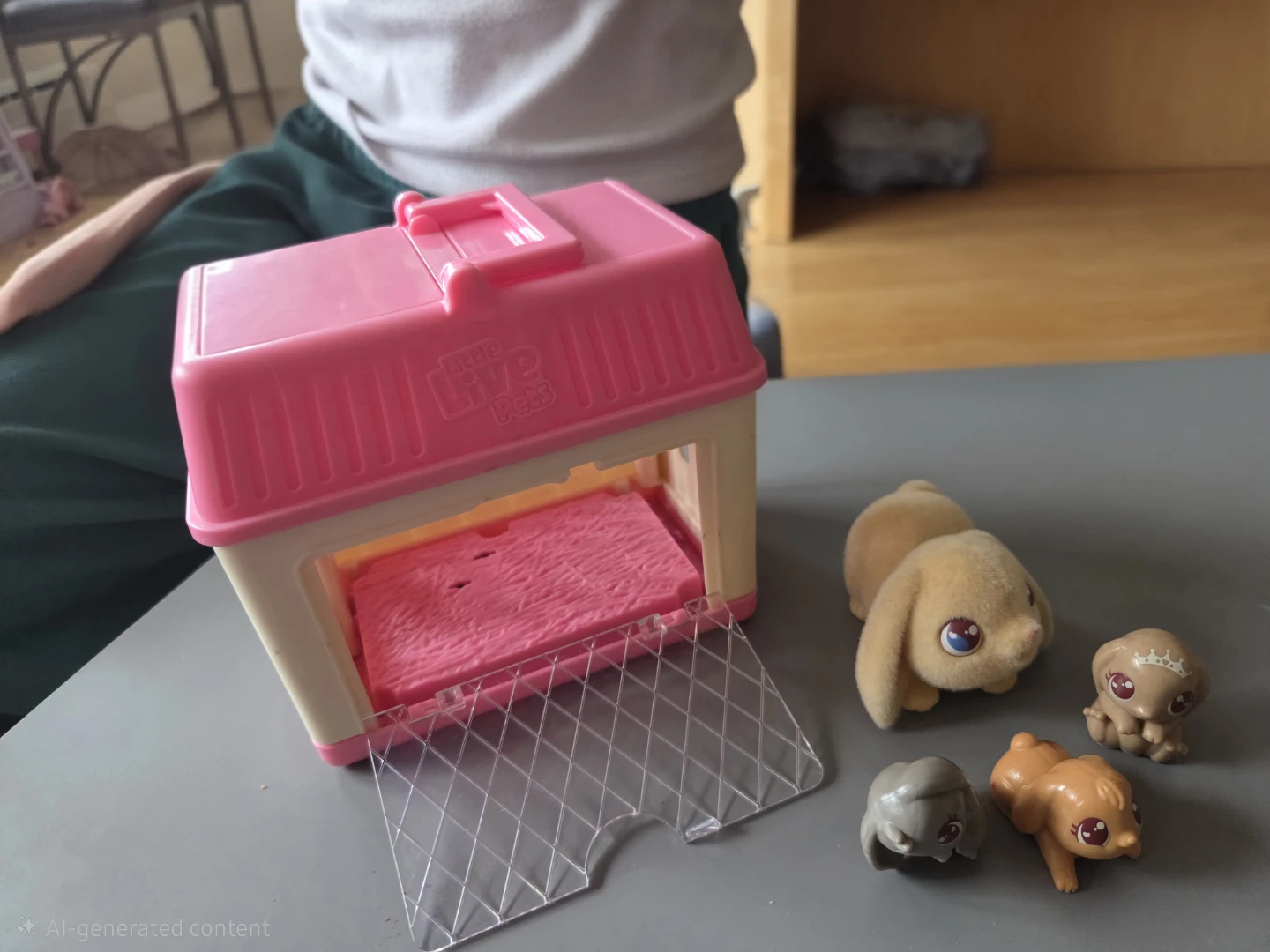 Little Live Pets Pet Carrier with Plush Dog Toy