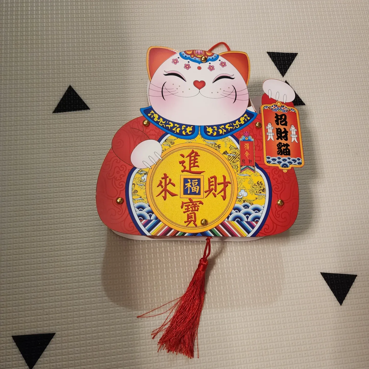 Lucky Cat Wall Hanging - photo 2