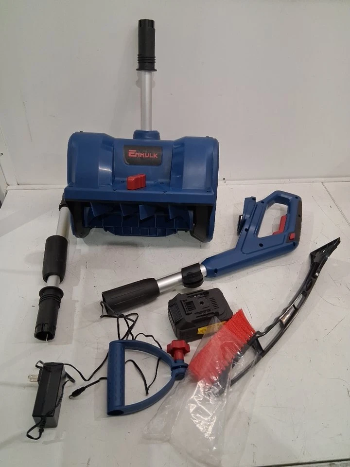Enhulk Electric Snow Shovel, 20V | 12-Inch | Snow Blower 🌨️❄️☃️