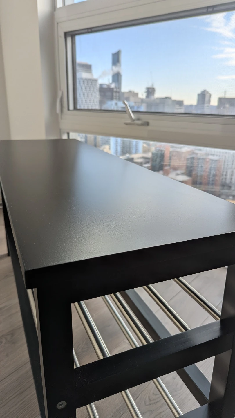 IKEA TJUSIG Bench with Shoe Storage - photo 2