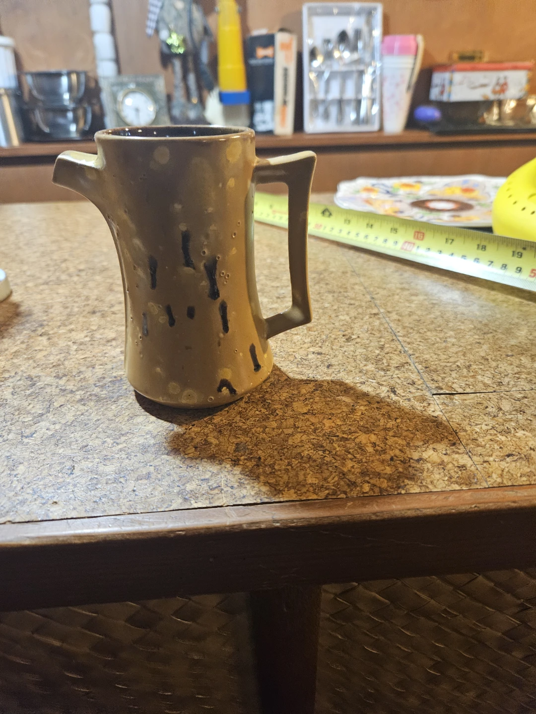 Ceramic Pitcher - Tan Glaze - photo 2