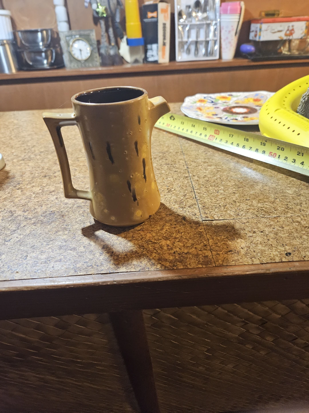 Ceramic Pitcher - Tan Glaze - photo 4