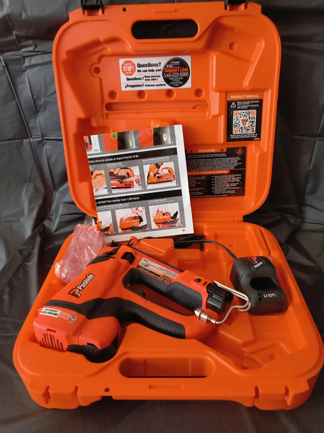 Paslode 16 gauge Lithium-ion Cordless Angled Finish Nailer