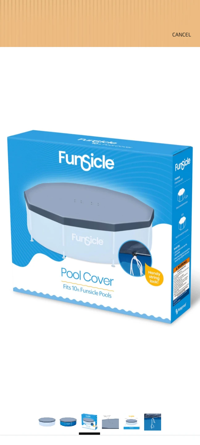 FunSicle 10ft Round Pool Cover🌱 - photo 2