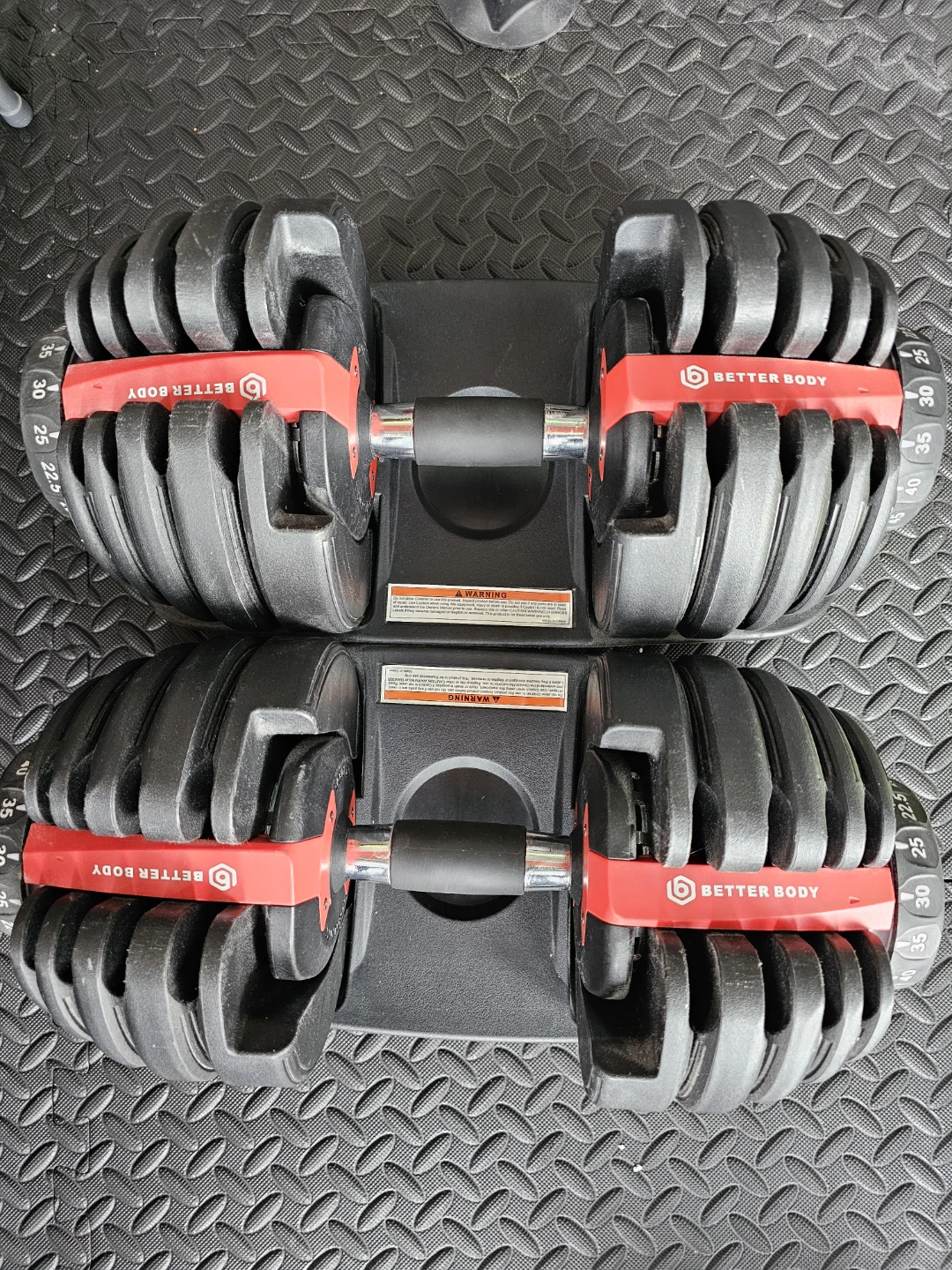 Better Body Adjustable Dumbbells (Pair)