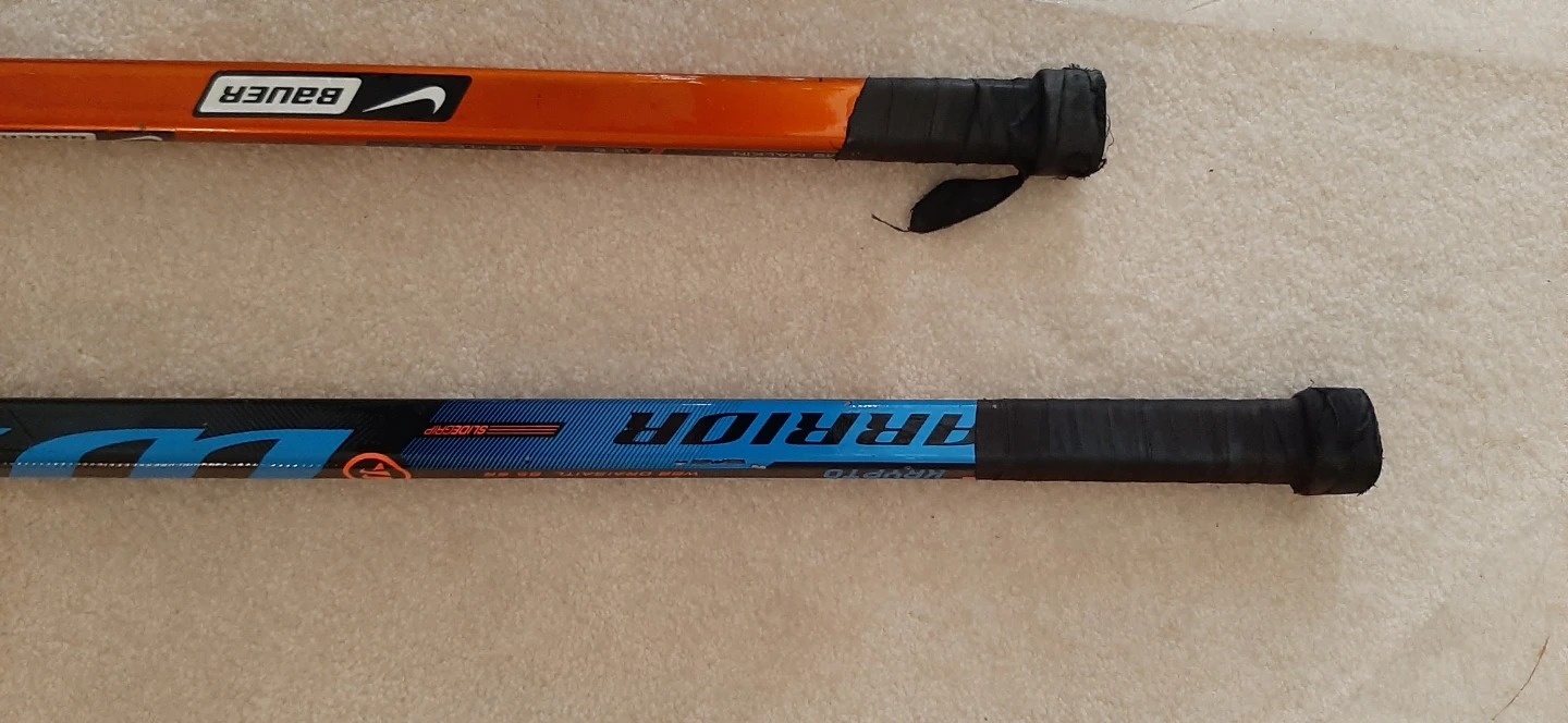 Bauer & Warrior Hockey Sticks $10 each - photo 4