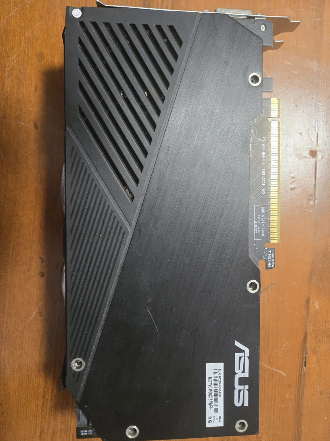 ASUS GeForce Dual RTX 2060 Graphics Card - photo 3