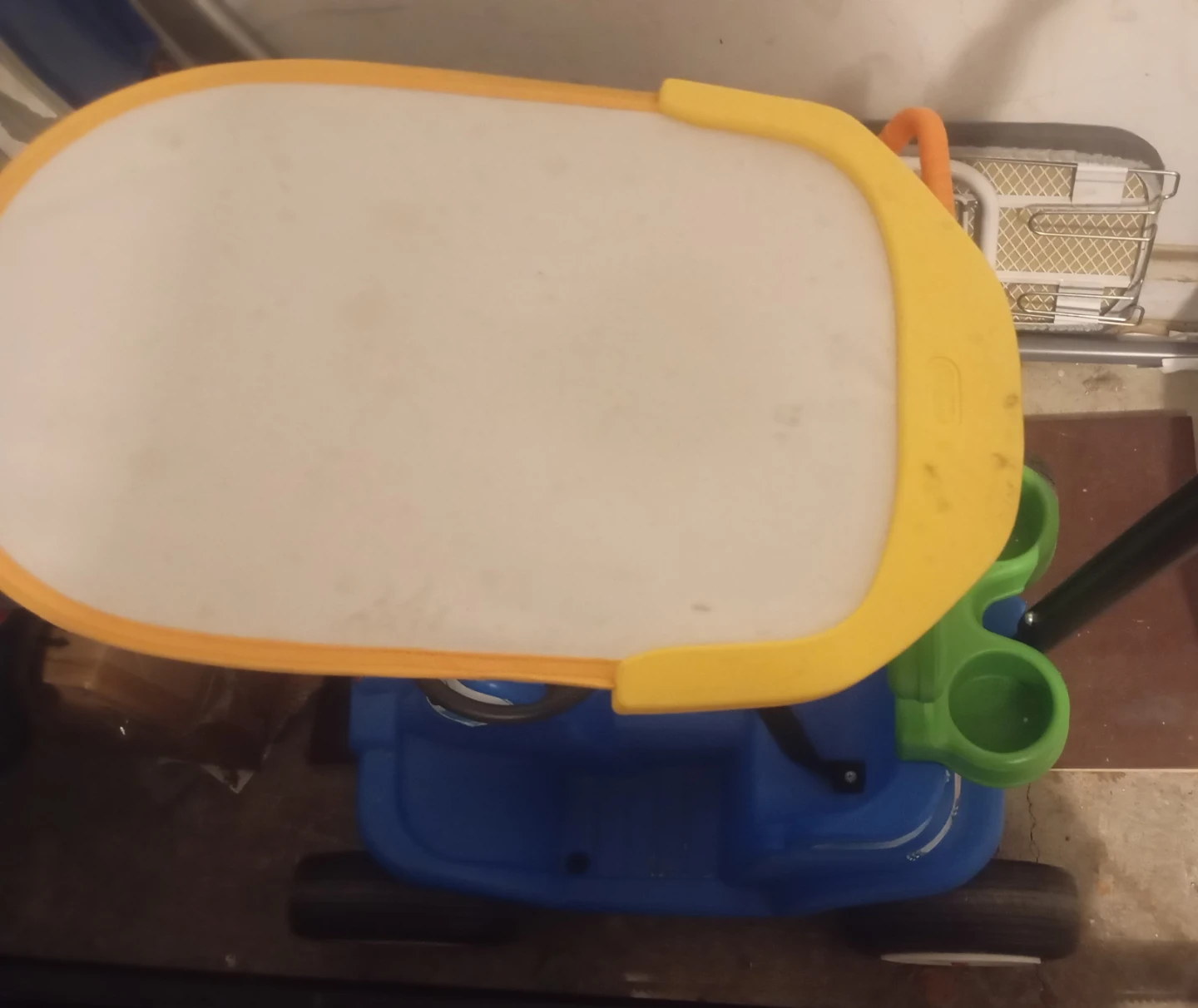 Little Tikes Blue Ride-On Toy with Whiteboard - photo 2