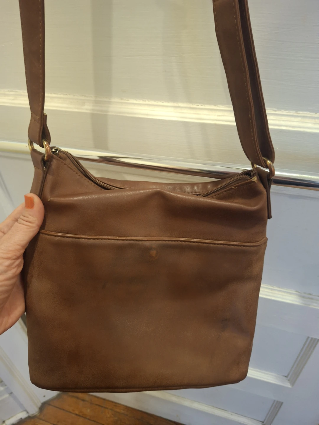 Nicole Miller Brown Crossbody Bag - photo 2