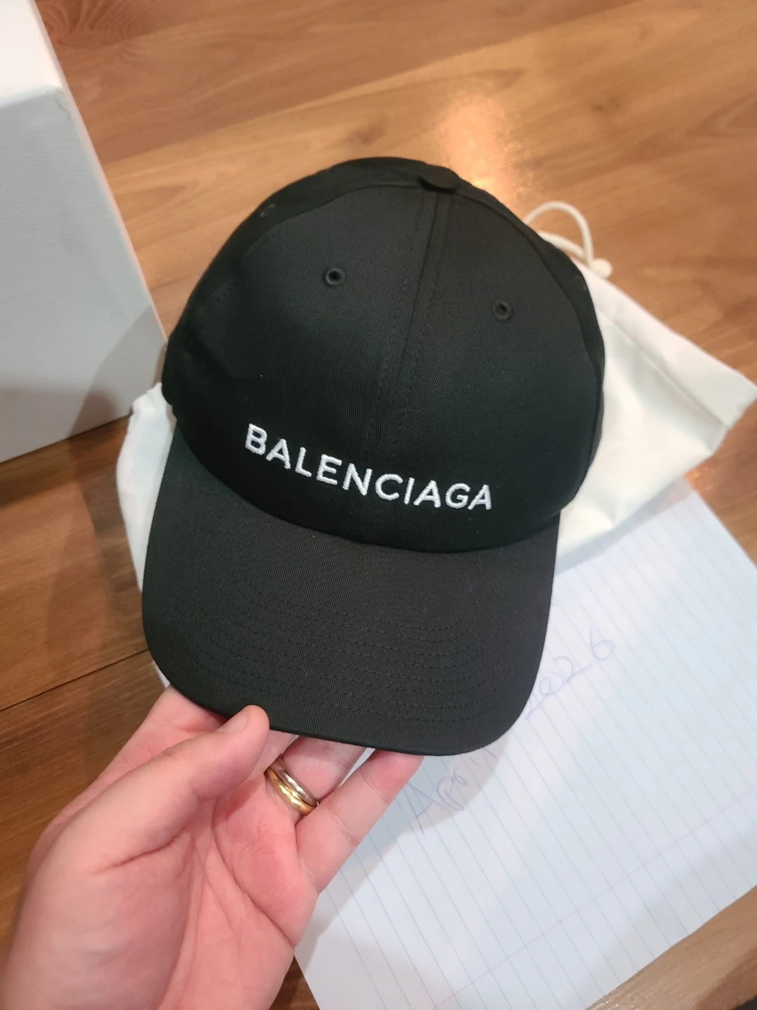 Balenciaga Black Baseball Cap - photo 2