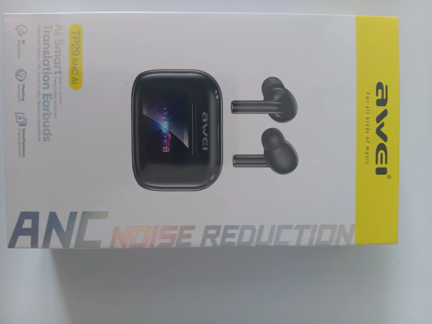 Awei TP29 ANC AI Smart Translation Earbuds - photo 2