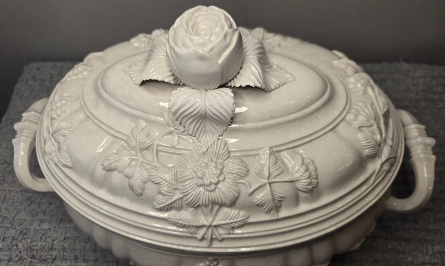 Vintage Mottahedeh Tureen Arts Decoratifs Paris Made In Italy - photo 3