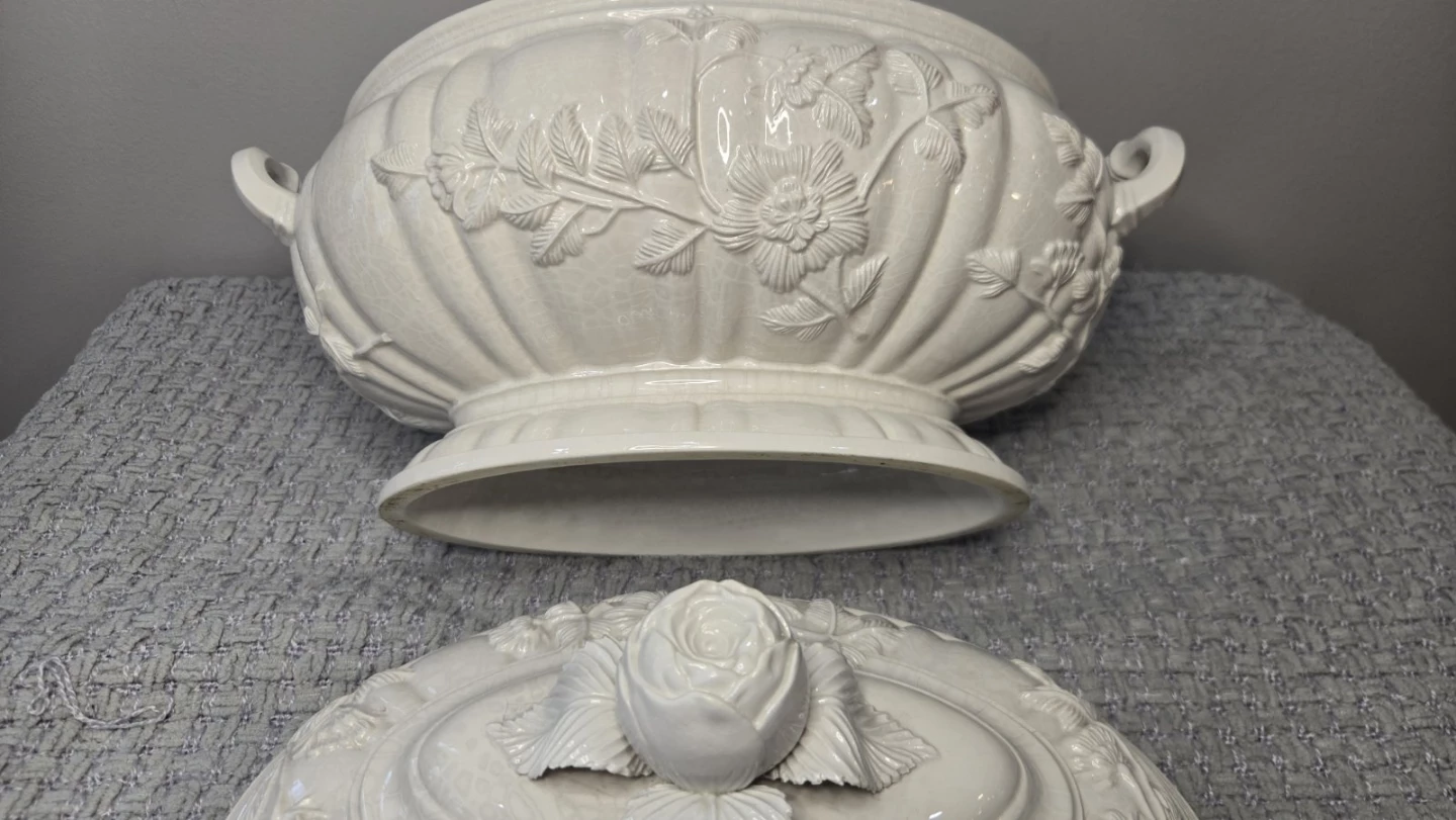 Vintage Mottahedeh Tureen Arts Decoratifs Paris Made In Italy - photo 4