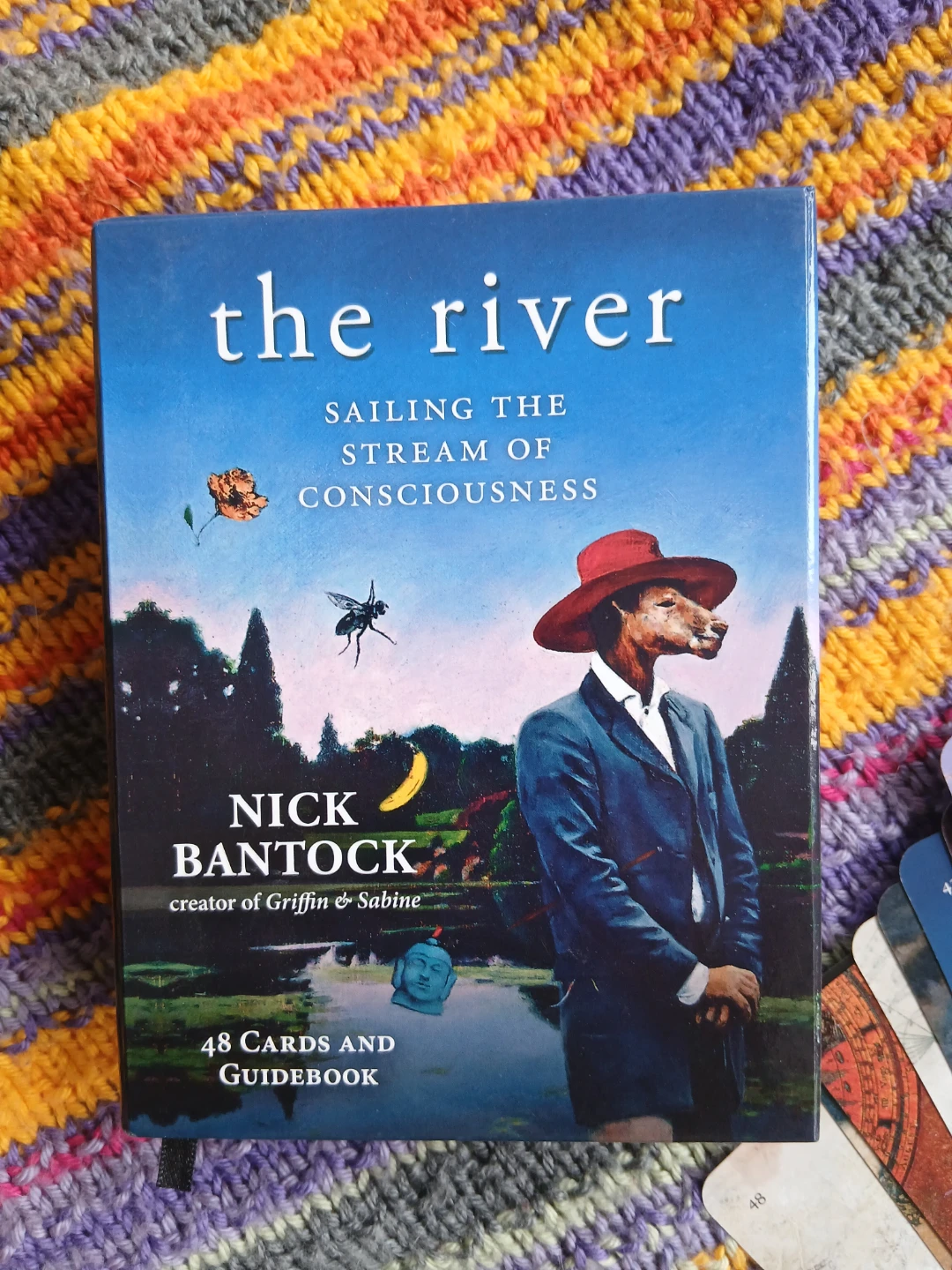 The River Tarot Deck and Guidebook by Nick Bantock