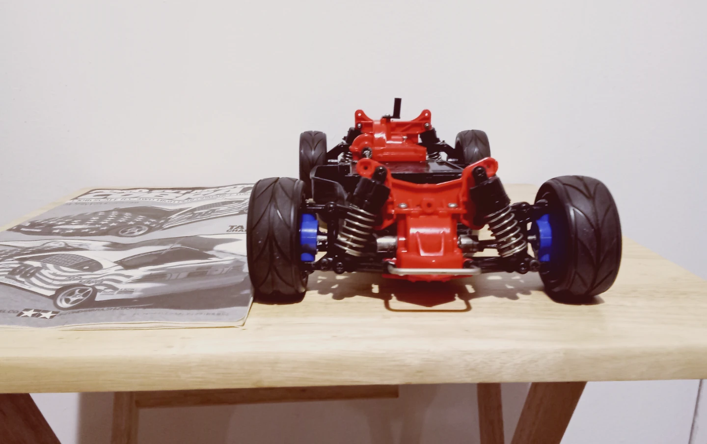 Tamiya RC Car Parts - Chassis, Motor, and Body Shell