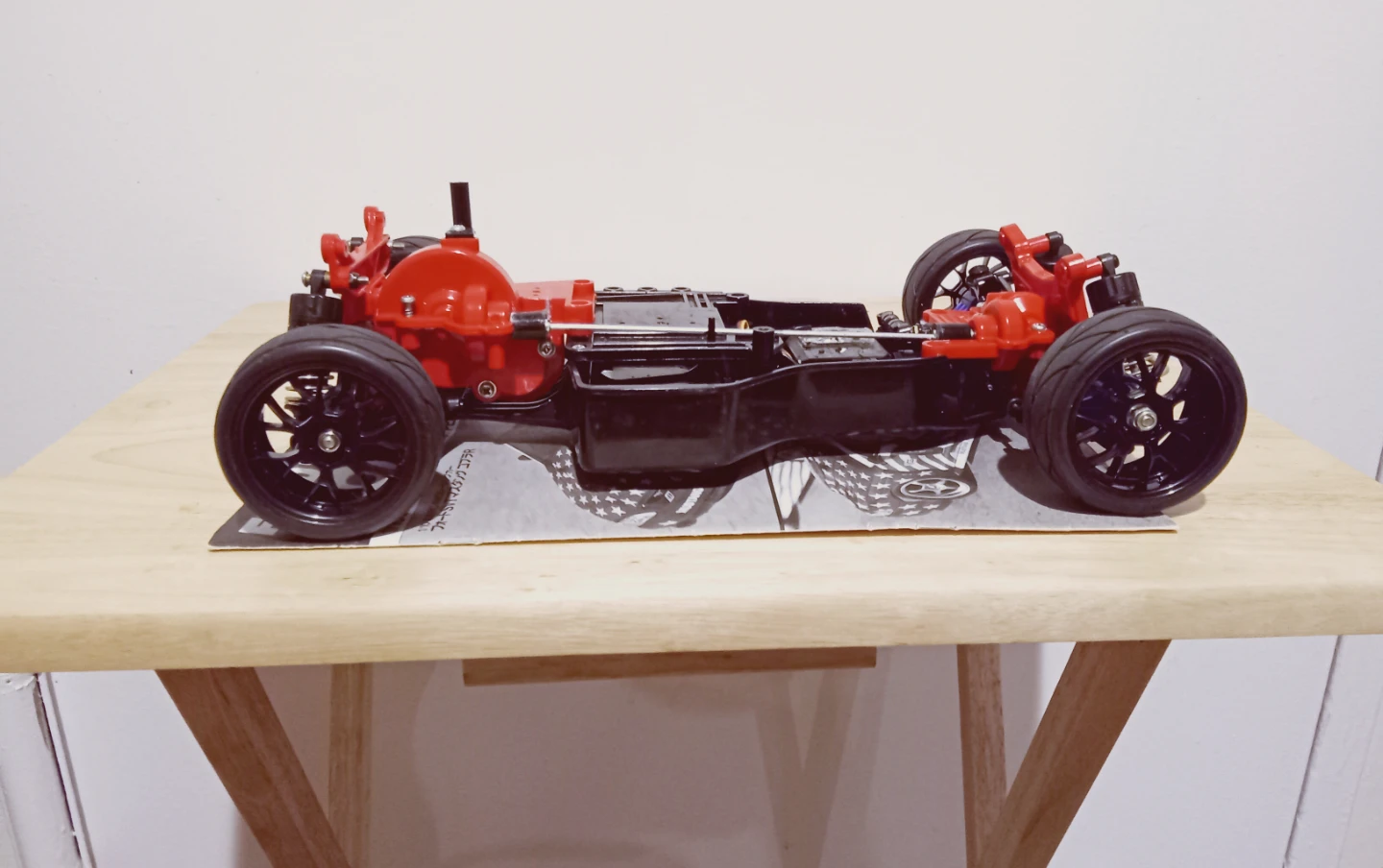 Tamiya RC Car Parts - Chassis, Motor, and Body Shell - photo 2
