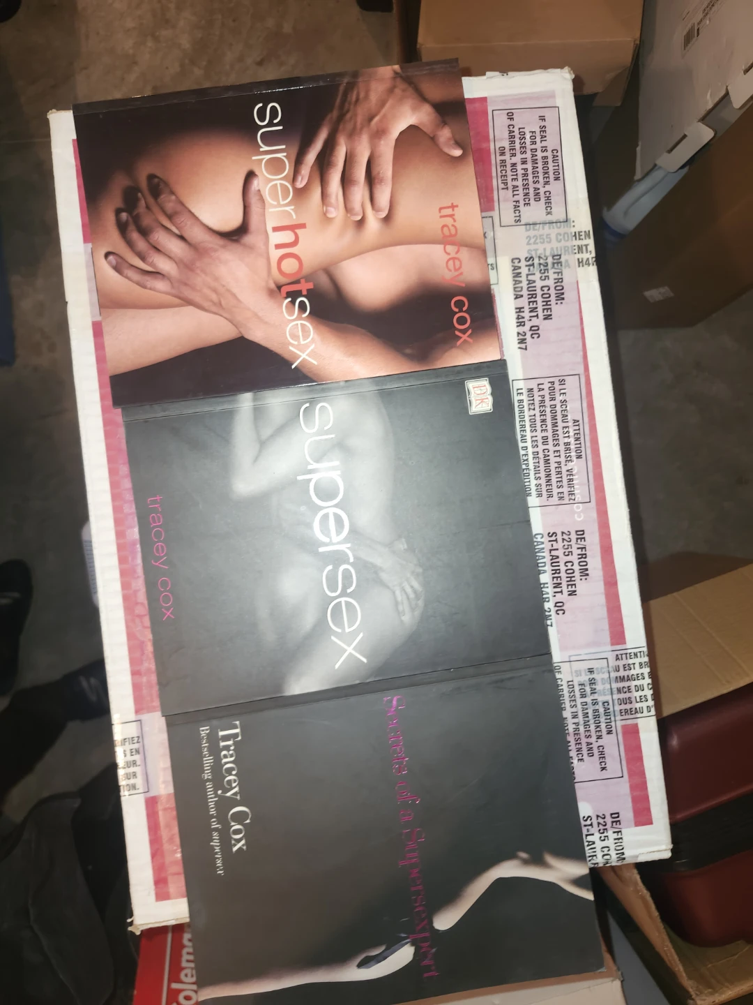 Tracey Cox: Superhotsex, Supersex, Secrets of a Supersexpert