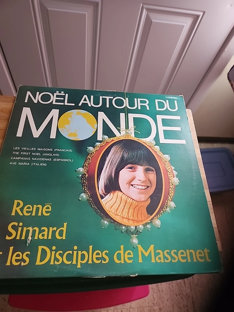 Rene Simard: Les Disciples de Massenet Noel Autour Du Monde LP