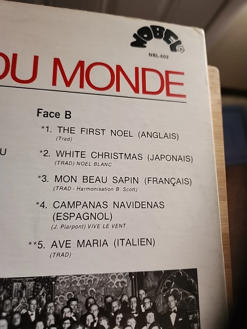 Rene Simard: Les Disciples de Massenet Noel Autour Du Monde LP - photo 4