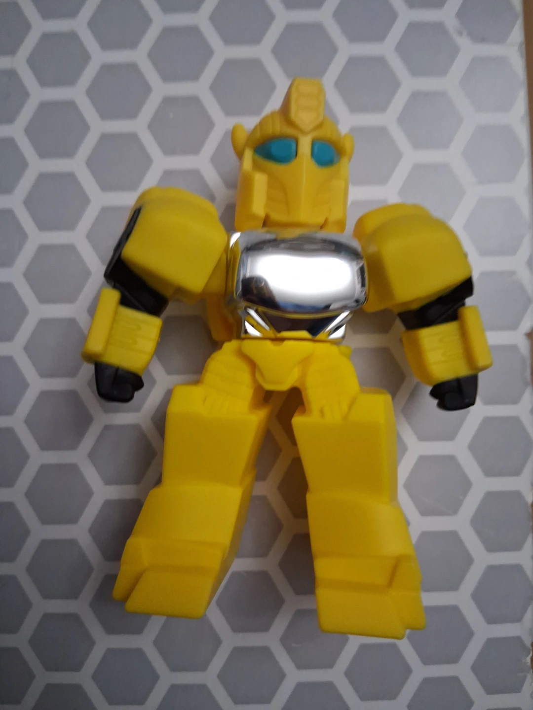 Yellow Robot Action Figure
