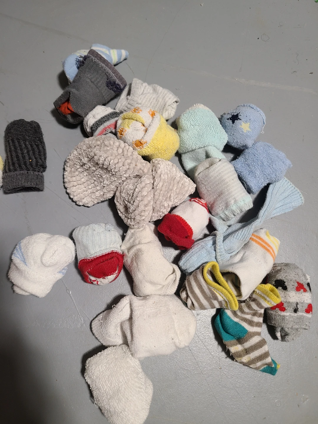 Assorted Baby Boy Socks, 0-12 months