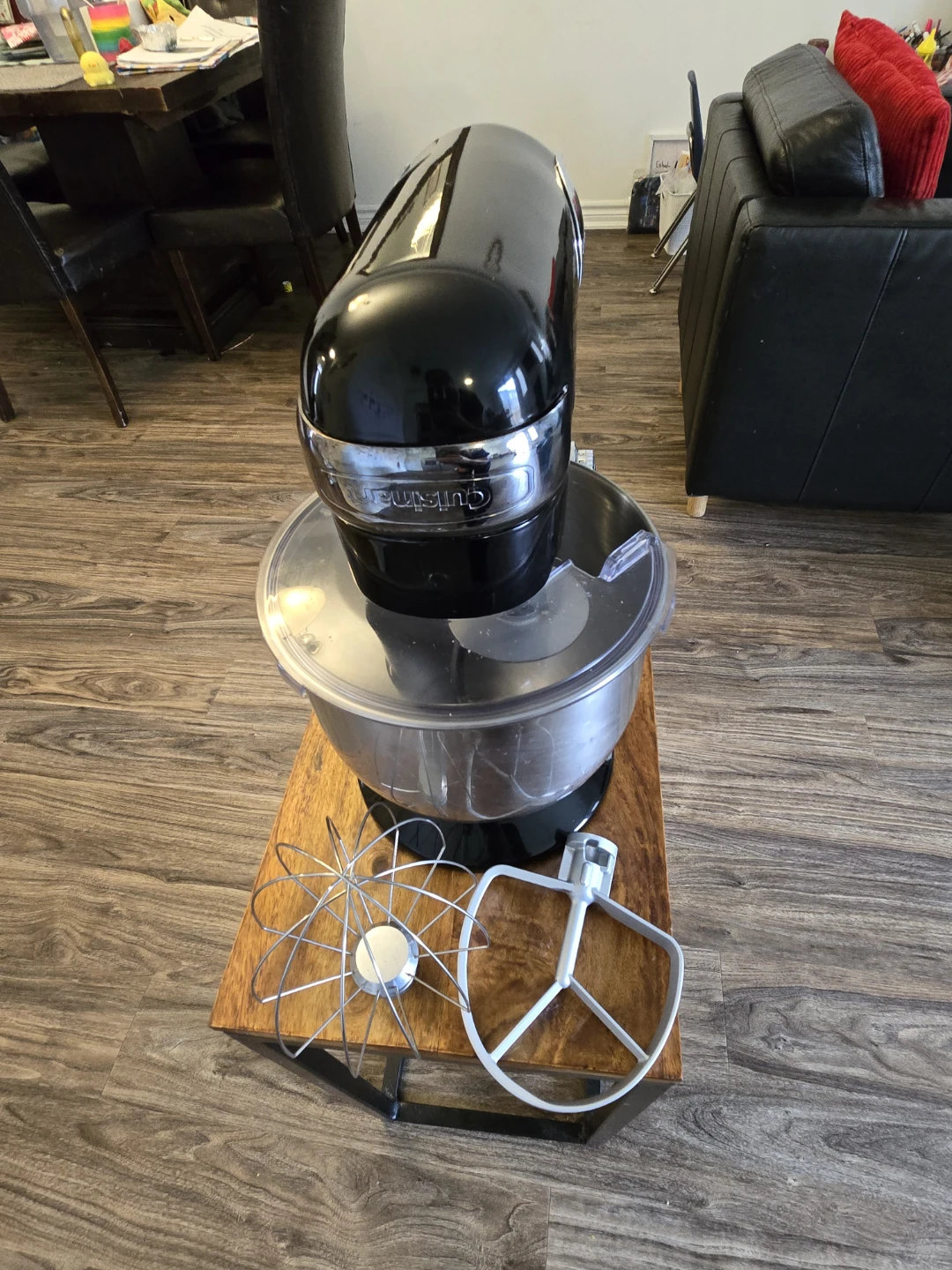 Cuisinart Black Stand Mixer with Attachments