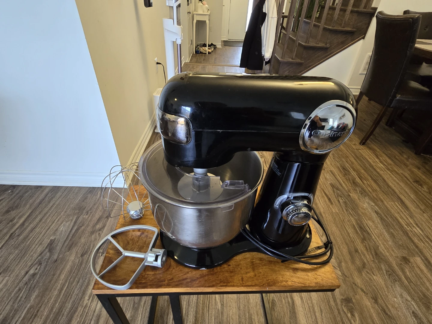 Cuisinart Black Stand Mixer with Attachments - photo 2