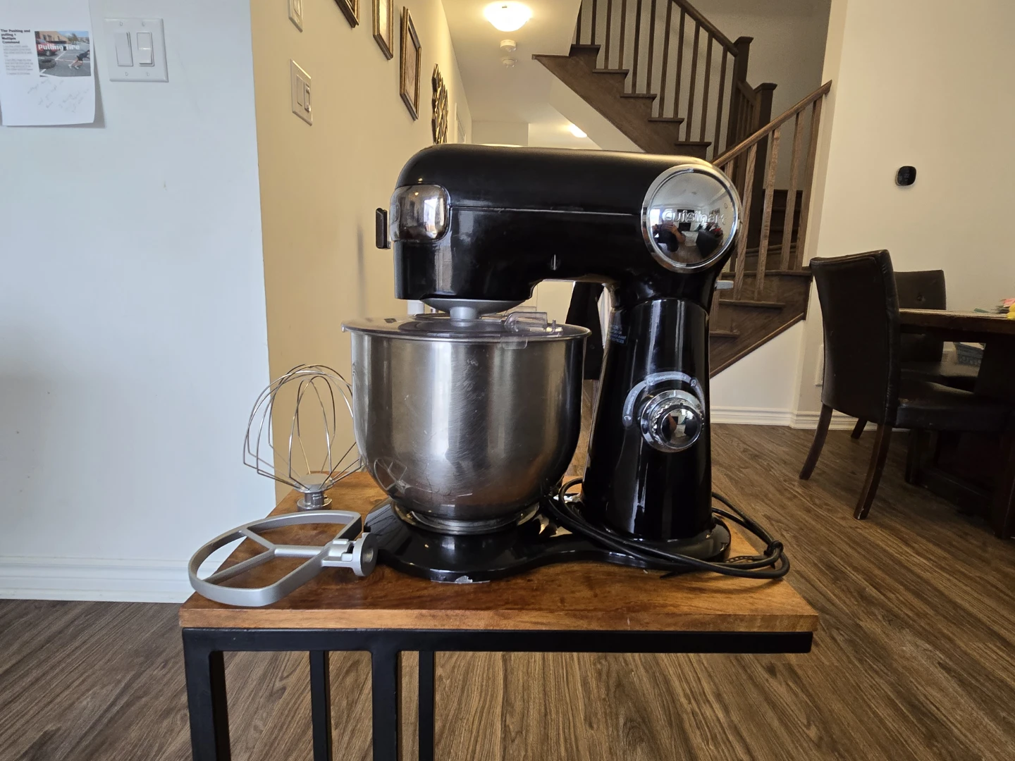 Cuisinart Black Stand Mixer with Attachments - photo 3