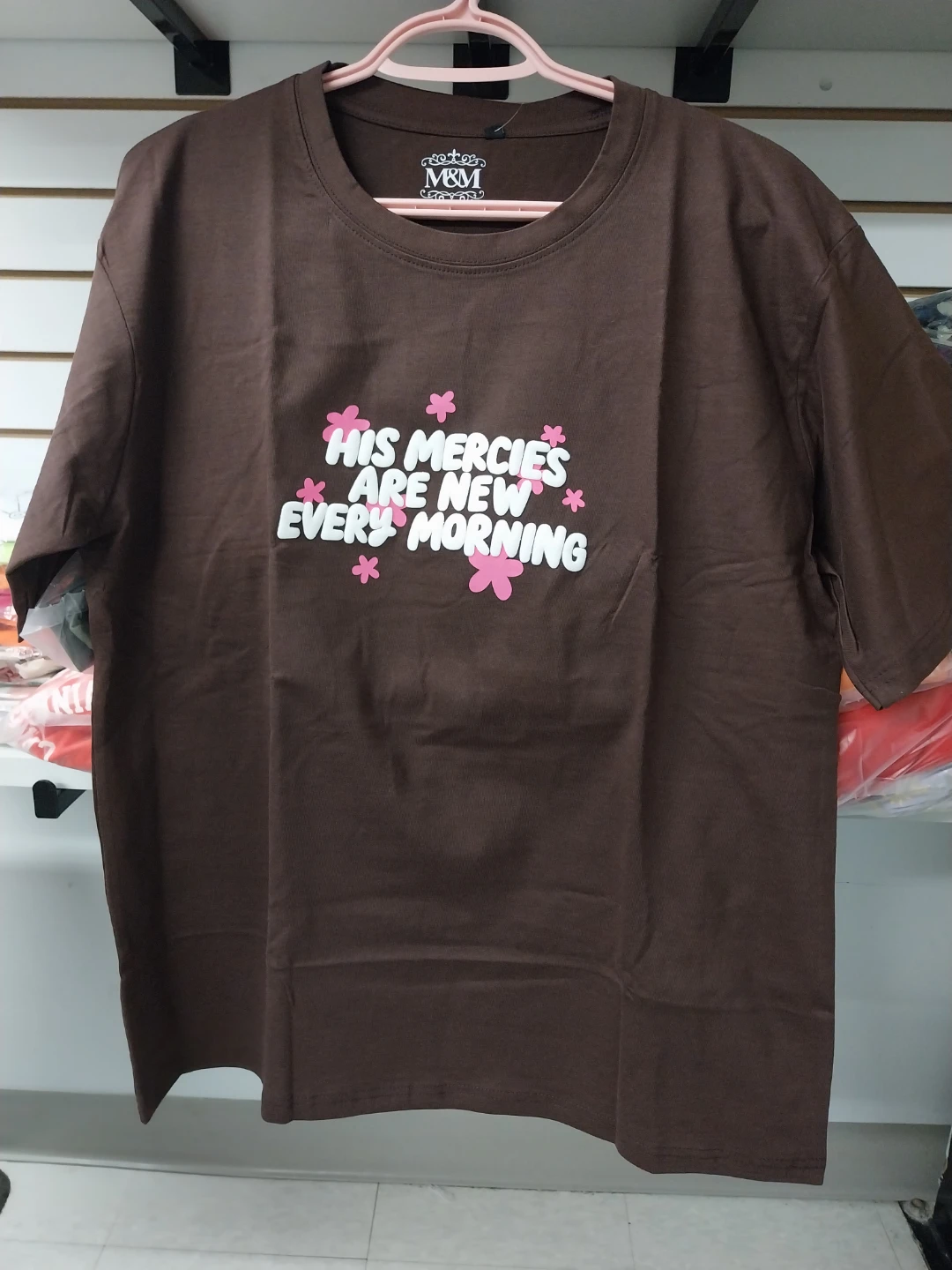M&M Pure Cotton Graphic T-Shirt - Lime Green - photo 5
