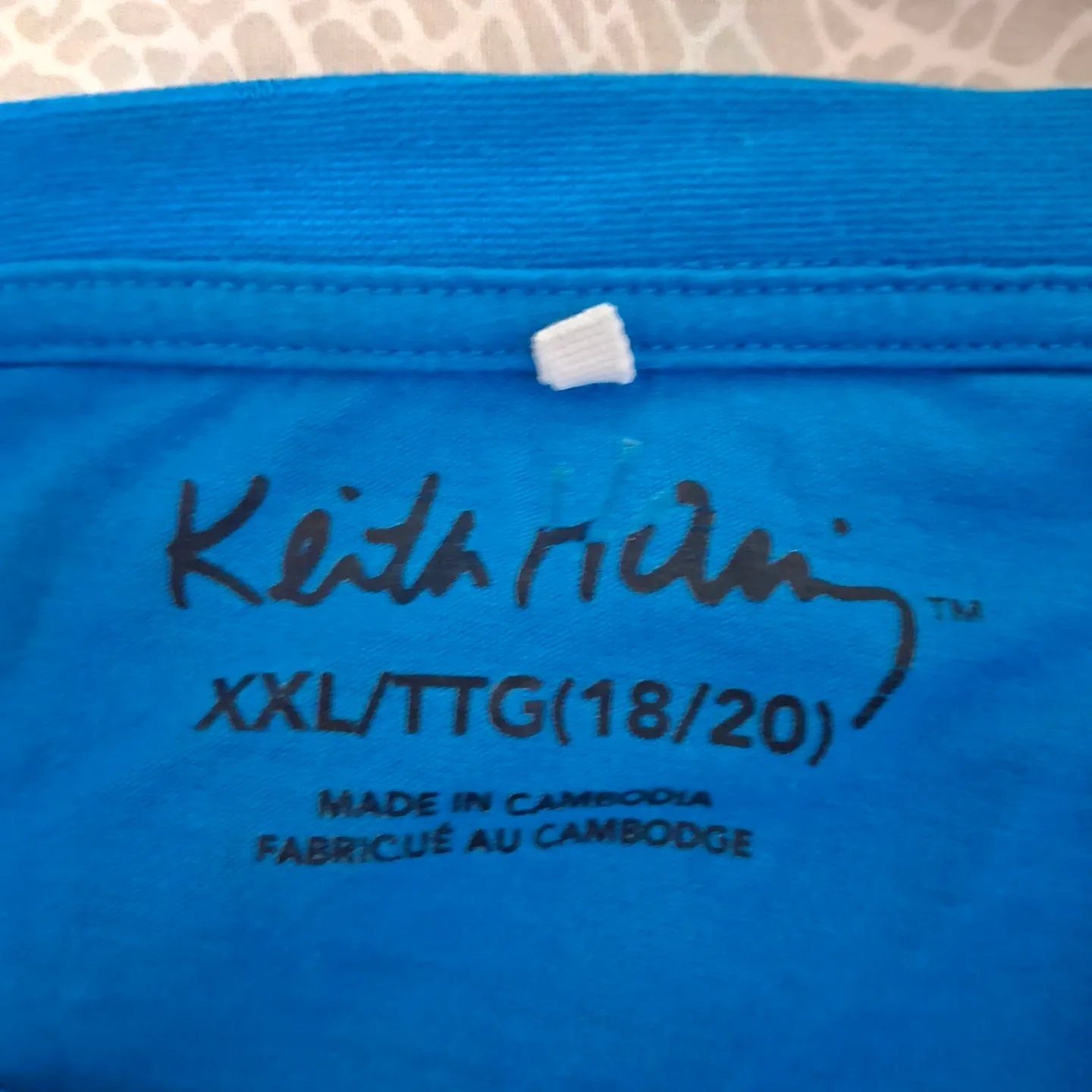 Keith Haring T-Shirt - Blue - Size XXL/TTG(18/20) - photo 3