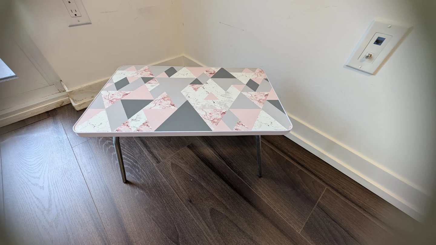 Lap Desk table(set of 2) colorful and Geometric Print - photo 3