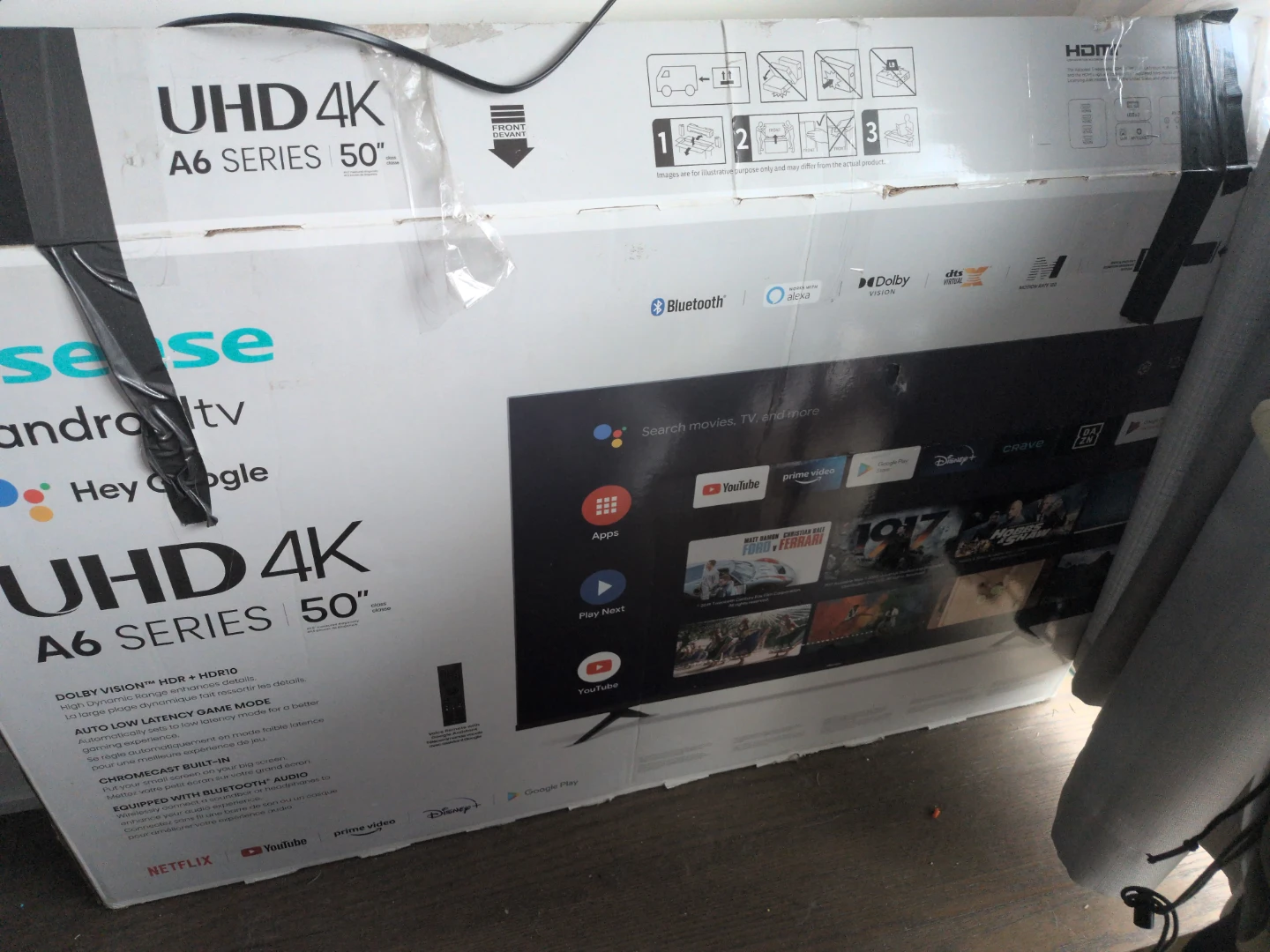 Hisense 50" UHD 4K Android TV - photo 2