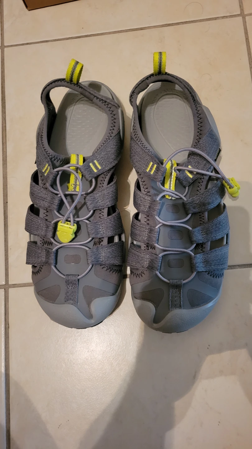 KEEN Grey Water Sandals Size 11.5