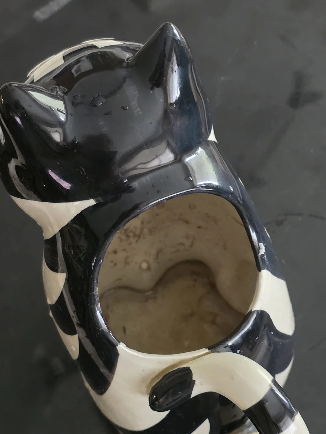 Takahashi Tom Cat Hand Painted Ceramic Pitcher/ Planter - photo 4