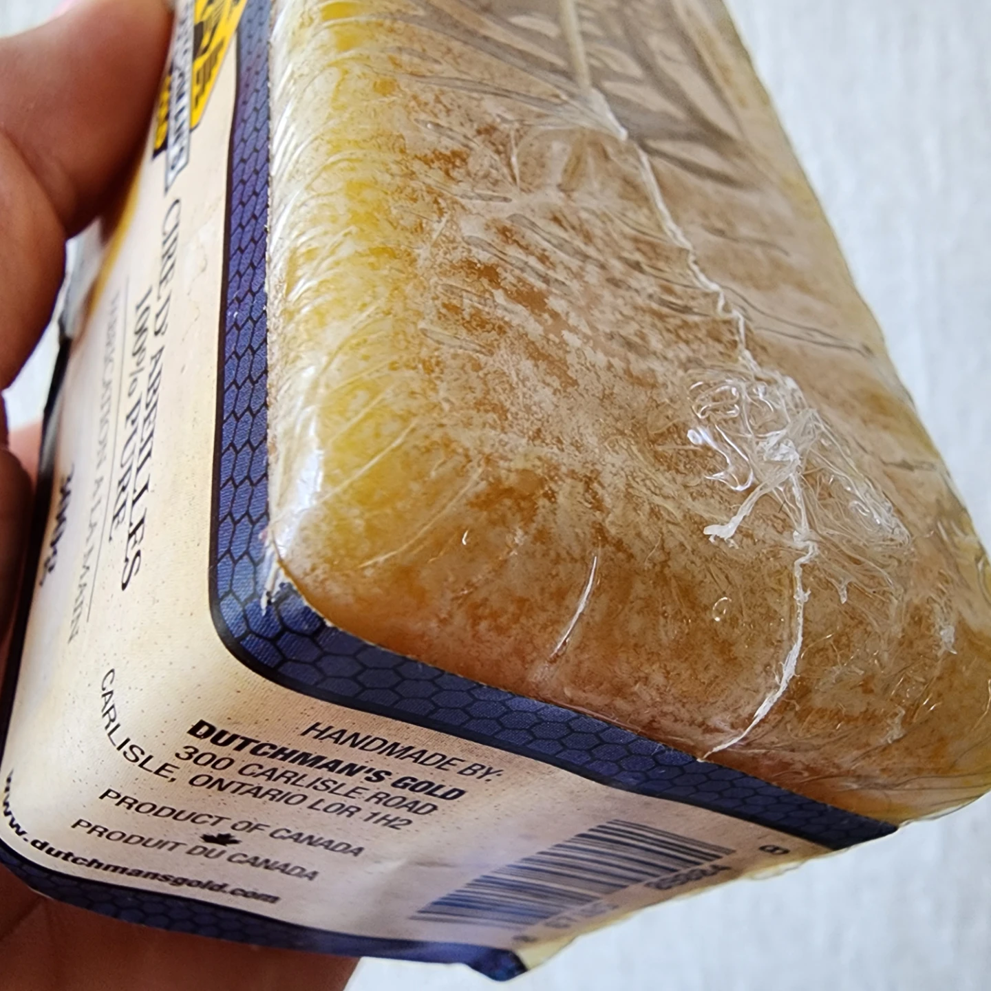 🌱 Dutchman's Gold 100% Pure Beeswax Block - 300g - photo 3