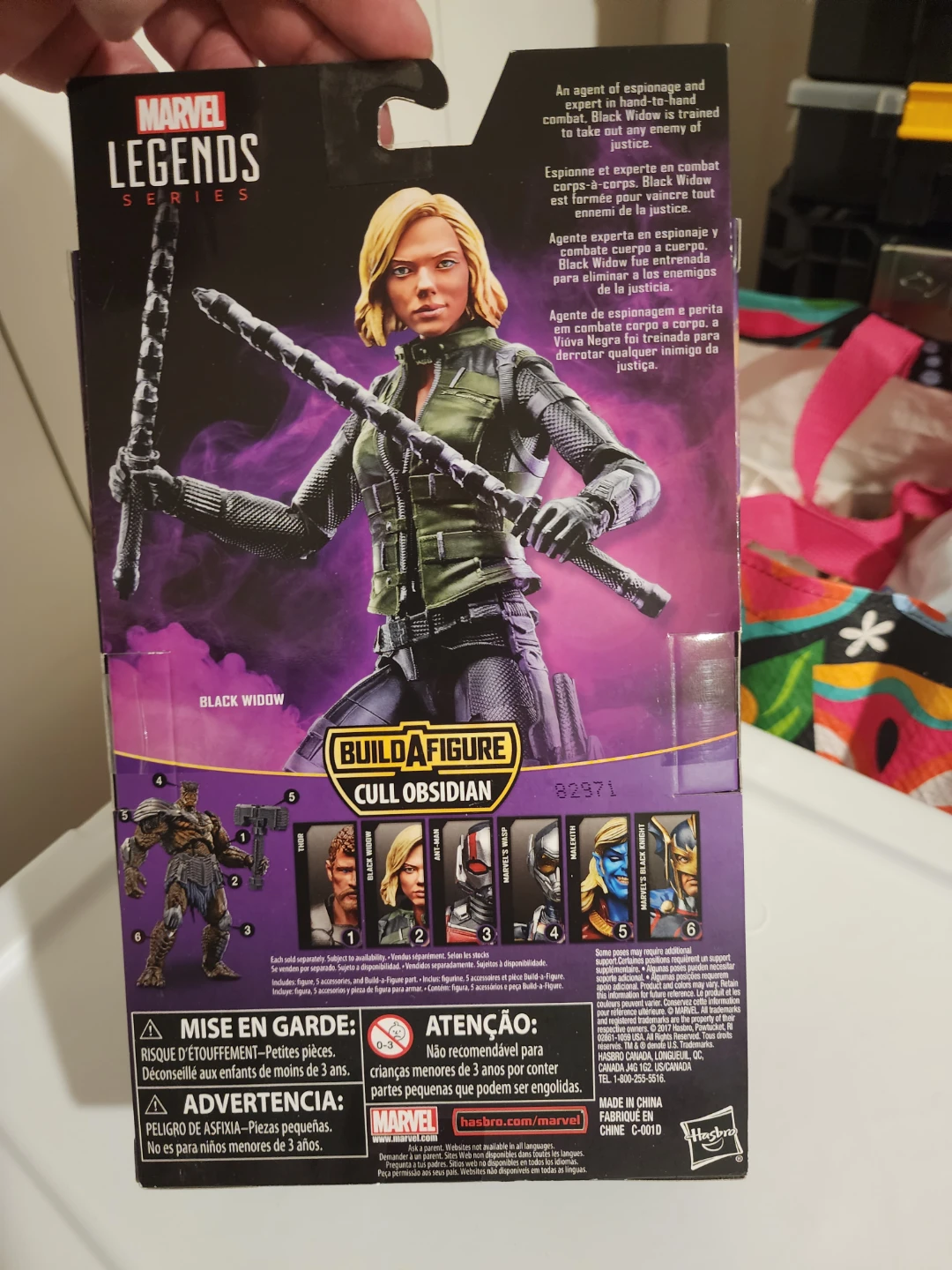 Marvel Legends Black Widow Infinity War Action Figure - photo 3