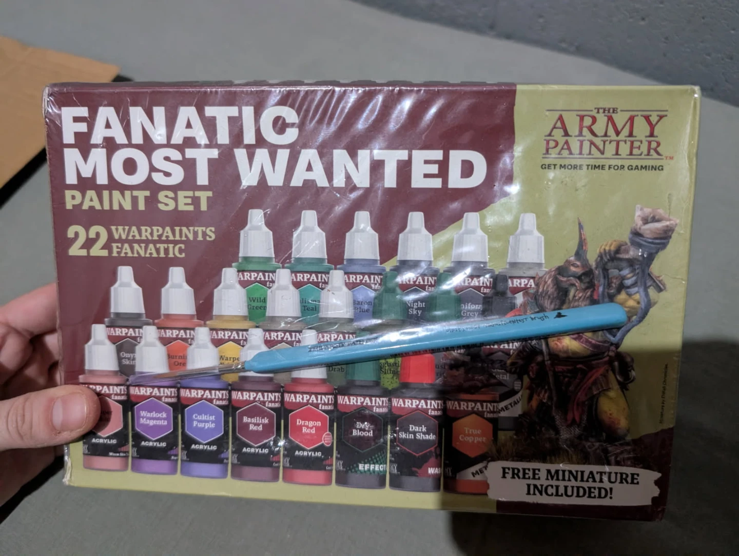The Army Painter Fanatic Most Wanted Paint Set
